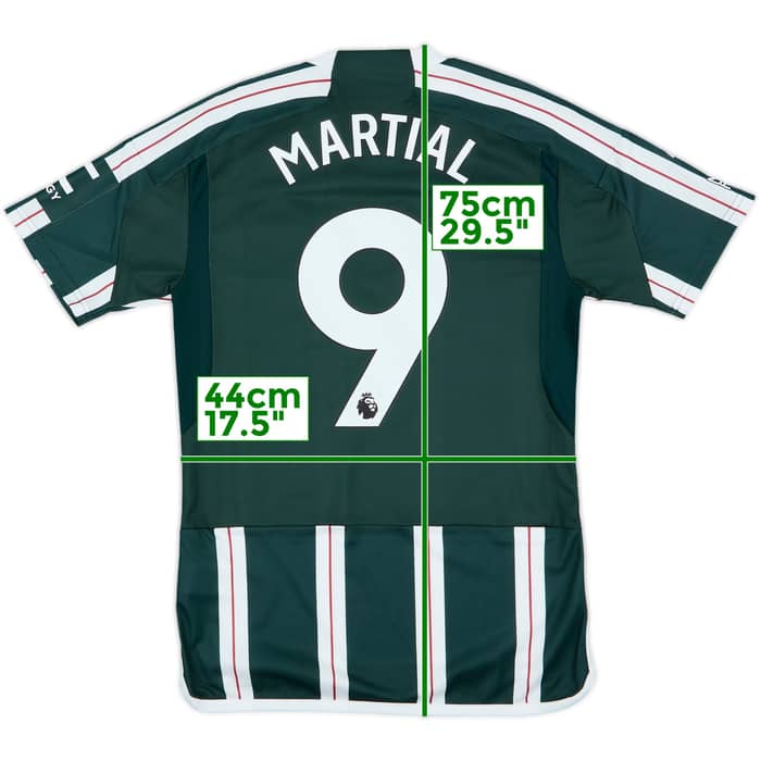 2023-24 Manchester United Away Shirt Martial #9 (S)