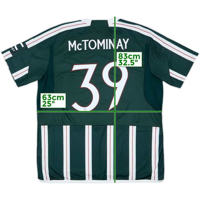 2023-24 Manchester United Away Shirt McTominay #39 (XXL)