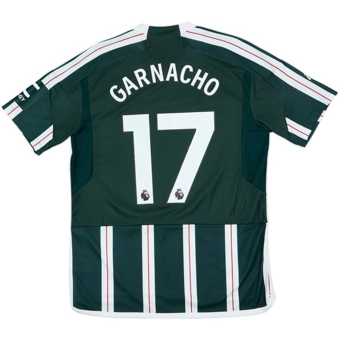 2023-24 Manchester United Away Shirt Garnacho #17 (L)