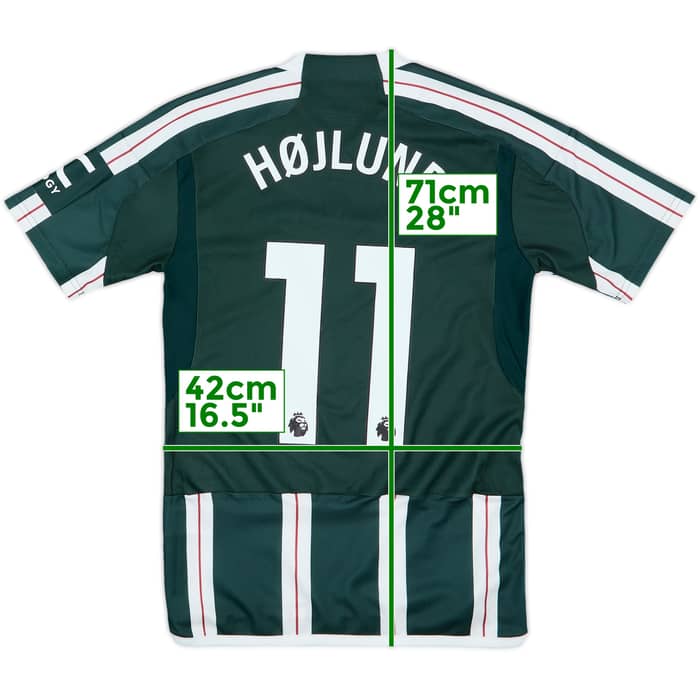 2023-24 Manchester United Away Shirt Højlund #11 (XS)