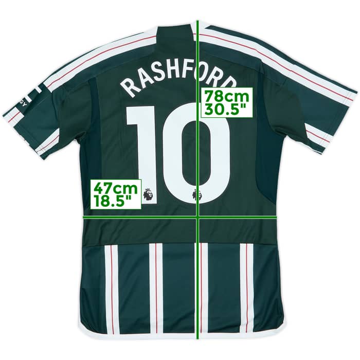 2023-24 Manchester United Away Shirt Rashford #10 (M)