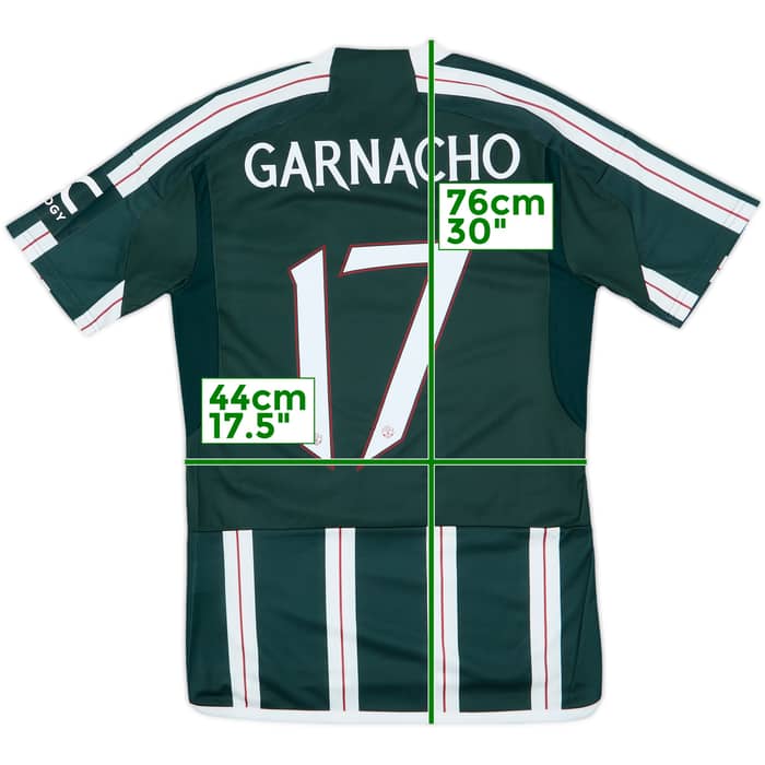 2023-24 Manchester United Away Shirt Garnacho #17 (S)