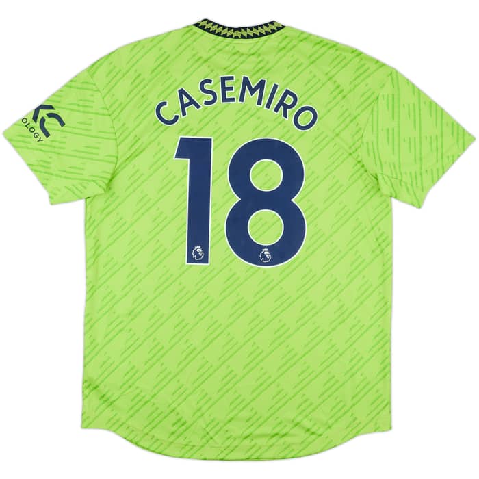 2022-23 Manchester United Authentic Third Casemiro #18 (L)