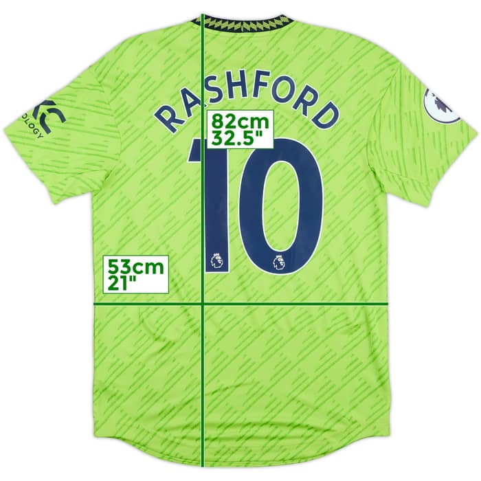 2022-23 Manchester United Authentic Third Rashford #10 (M)