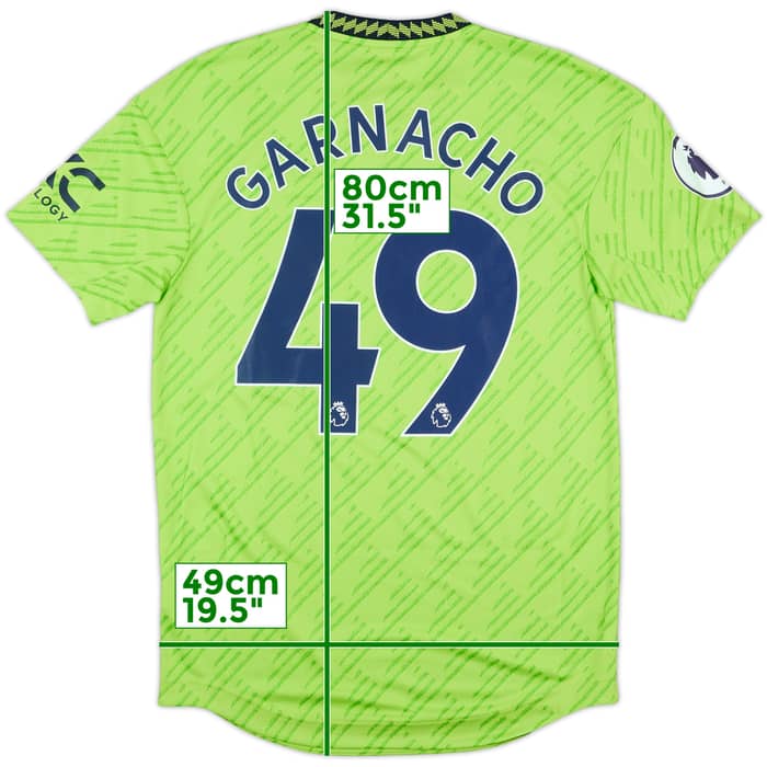 2022-23 Manchester United Authentic Third Garnacho #49 (S)