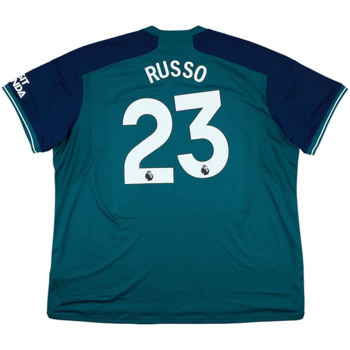 2023-24 Arsenal Third Shirt Russo #23 (3XL)