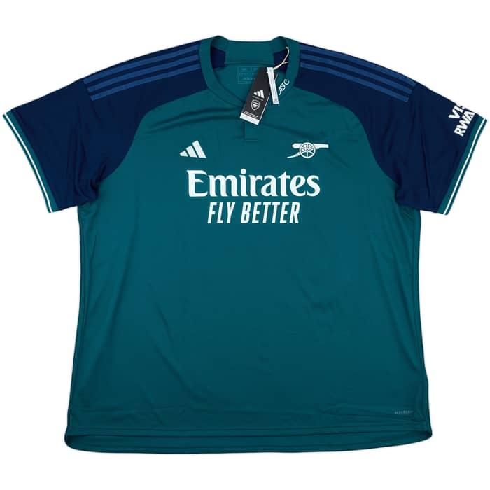 2023-24 Arsenal Third Shirt Russo #23 (3XL)