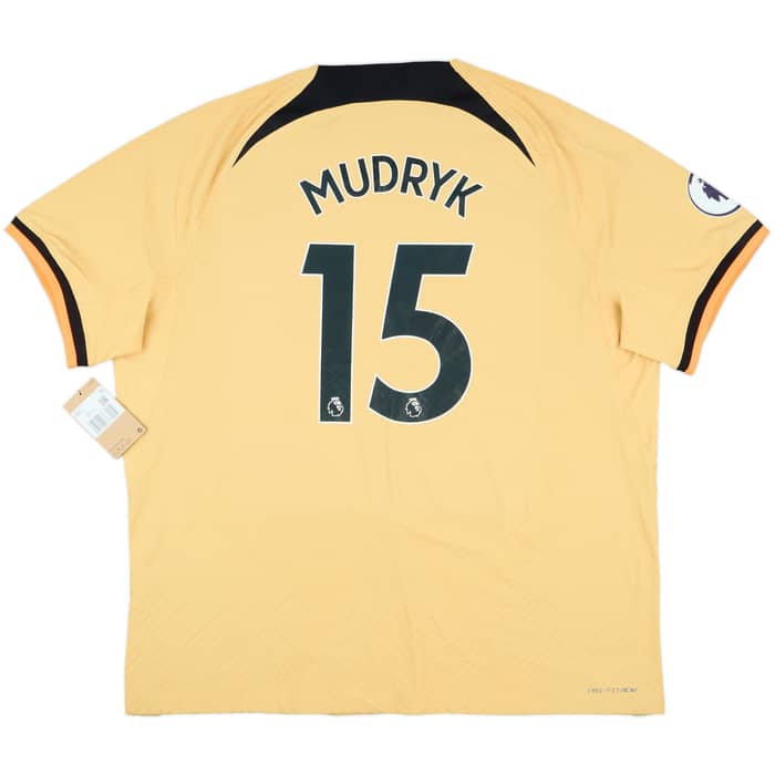 2022-23 Chelsea Authentic Third Shirt Mudryk #15 (3XL)