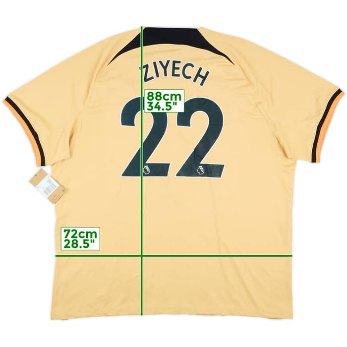 2022-23 Chelsea Third Shirt Ziyech #22 (3XL)