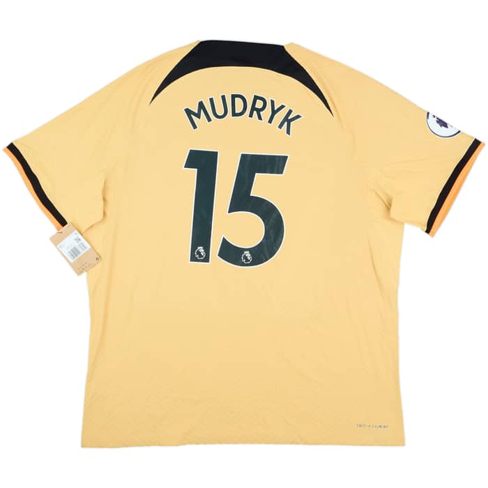2022-23 Chelsea Authentic Third Shirt Mudryk #15 (XXL)