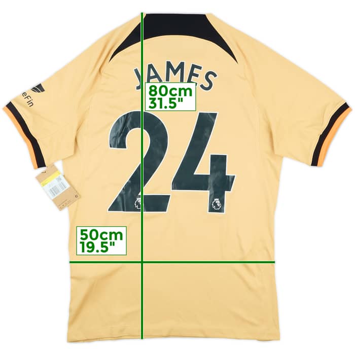 2022-23 Chelsea Third Shirt James #24 (S)