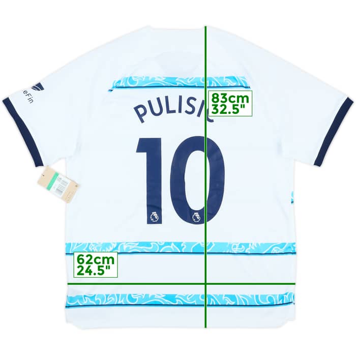 2022-23 Chelsea Away Shirt Pulisic #10 (XL)