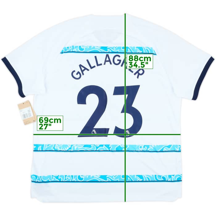 2022-23 Chelsea Away Shirt Gallagher #23 (XXL)