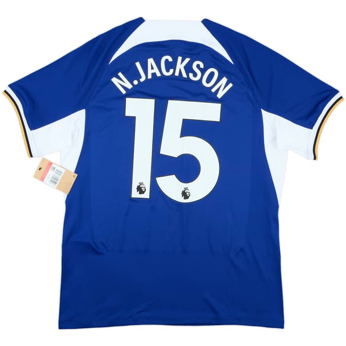 2023-24 Chelsea Home Shirt N. Jackson #15 (L)