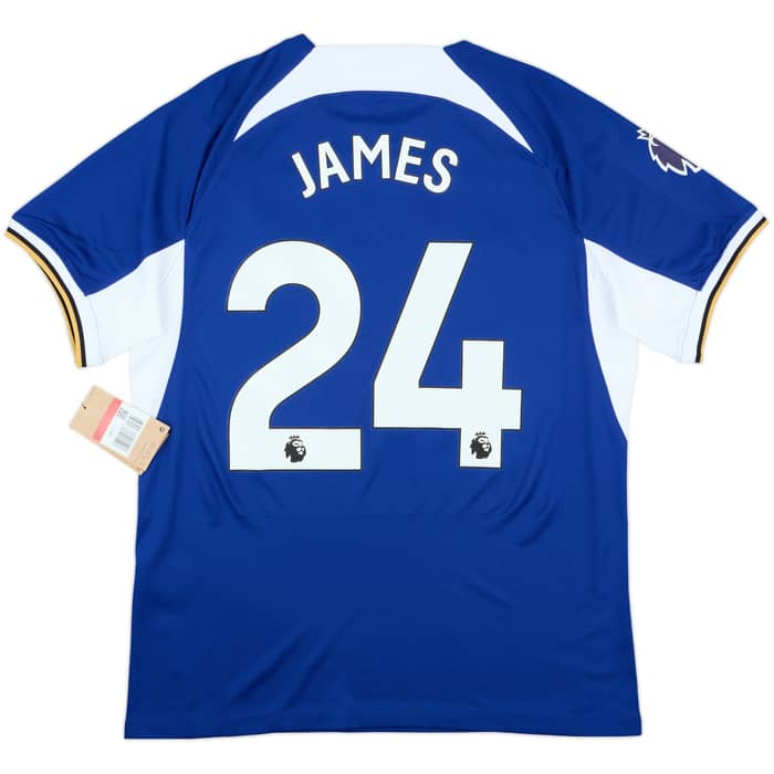 2023-24 Chelsea Home Shirt James #24 (L)