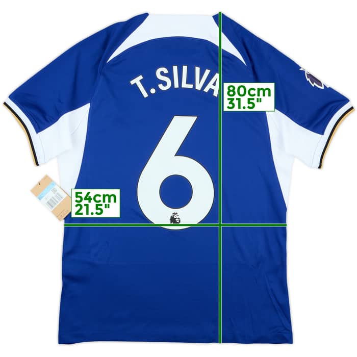 2023-24 Chelsea Home Shirt T. Silva #6 (M)