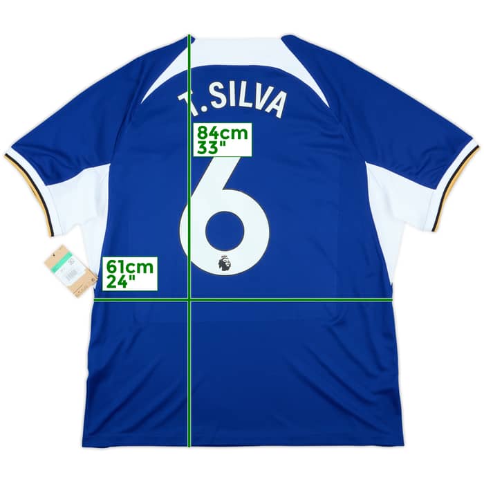 2023-24 Chelsea Home Shirt T. Silva #6 (XL)