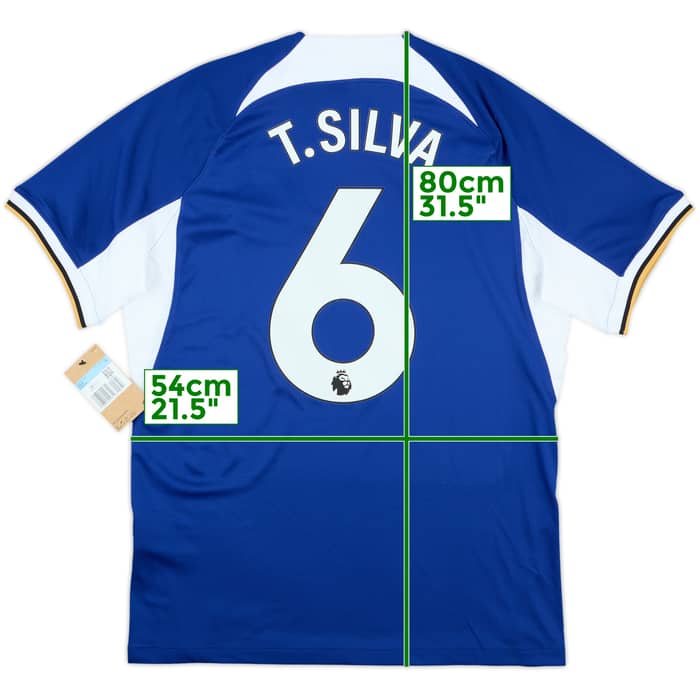 2023-24 Chelsea Home Shirt T. Silva #6 (M)