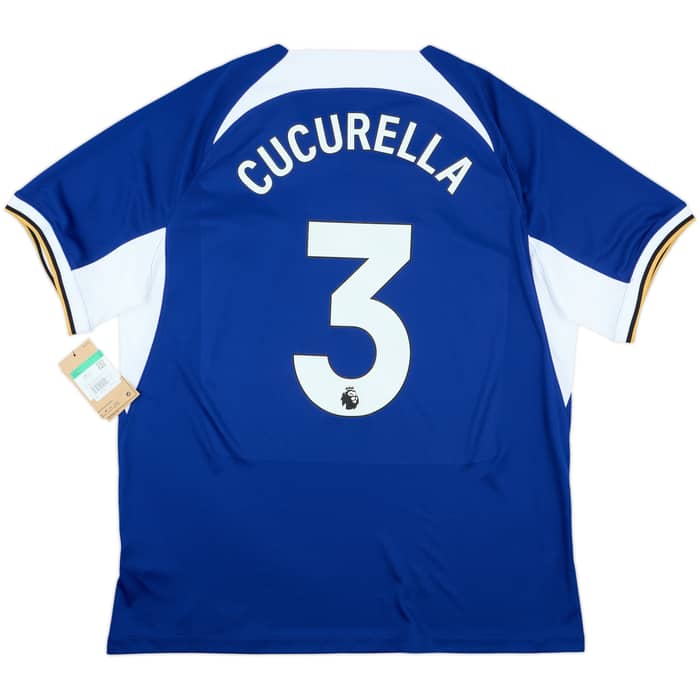 2023-24 Chelsea Home Shirt Cucurella #3 (XL)