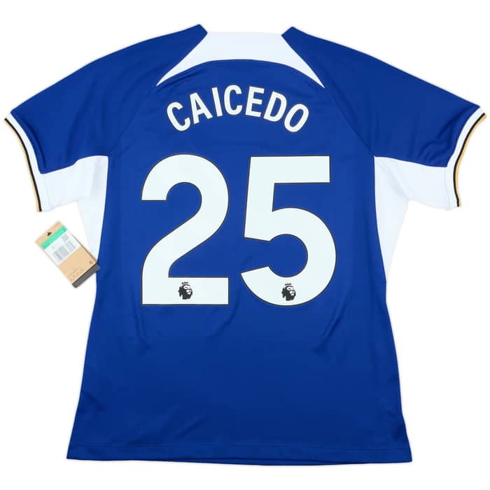2023-24 Chelsea Home Shirt Caicedo #25 (Women's XL)