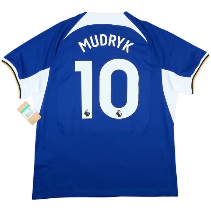2023-24 Chelsea Home Shirt Mudryk #10 (XL)