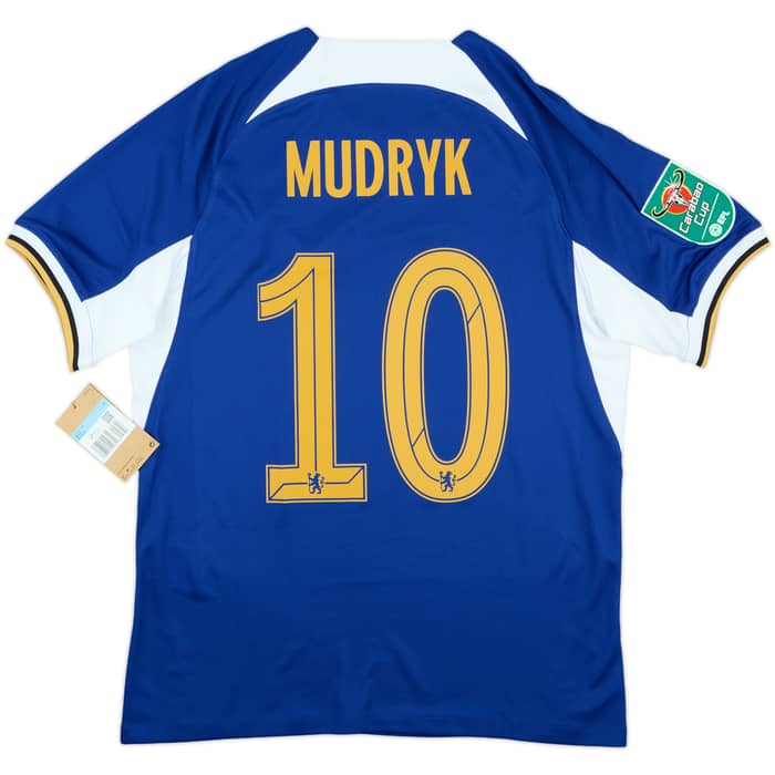 2023-24 Chelsea Home Shirt Mudryk #10 (M)