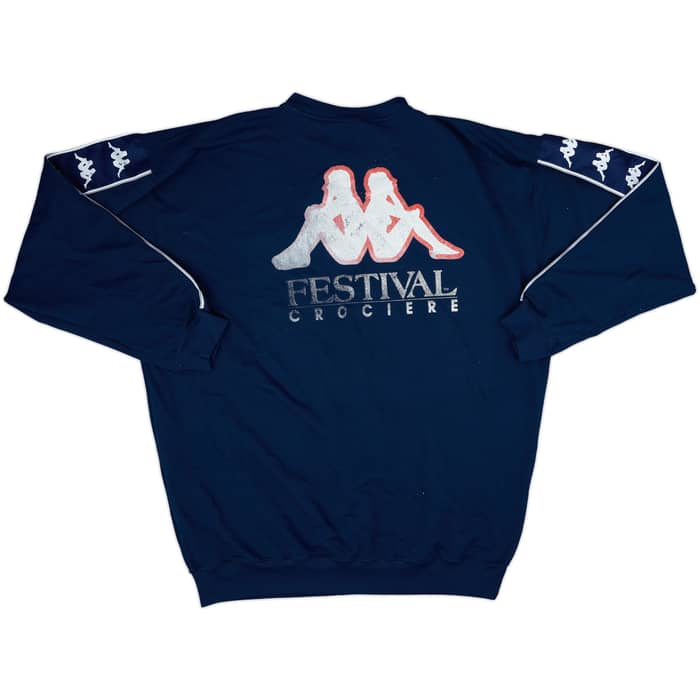 1998-99 Genoa Kappa 1/4 Zip Drill Top - 5/10 - (XL)