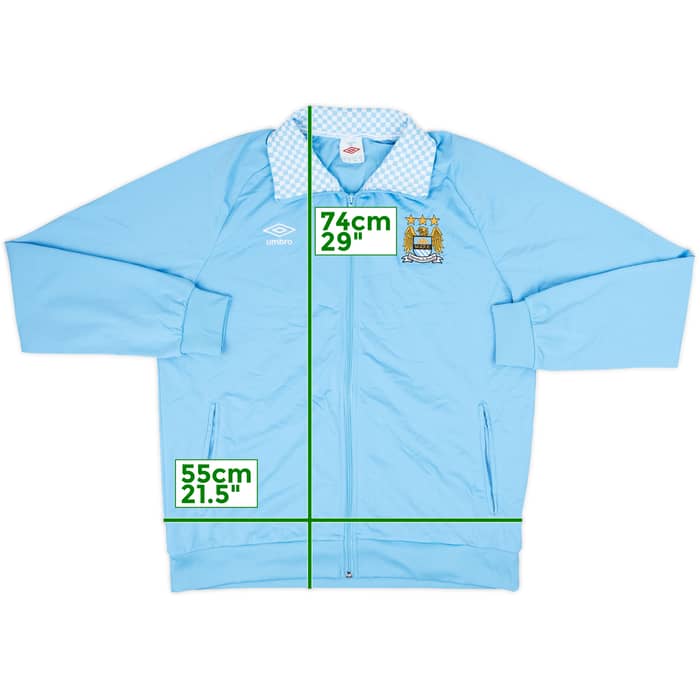 2011-12 Manchester City Umbro Track Jacket - 7/10 - (XL)