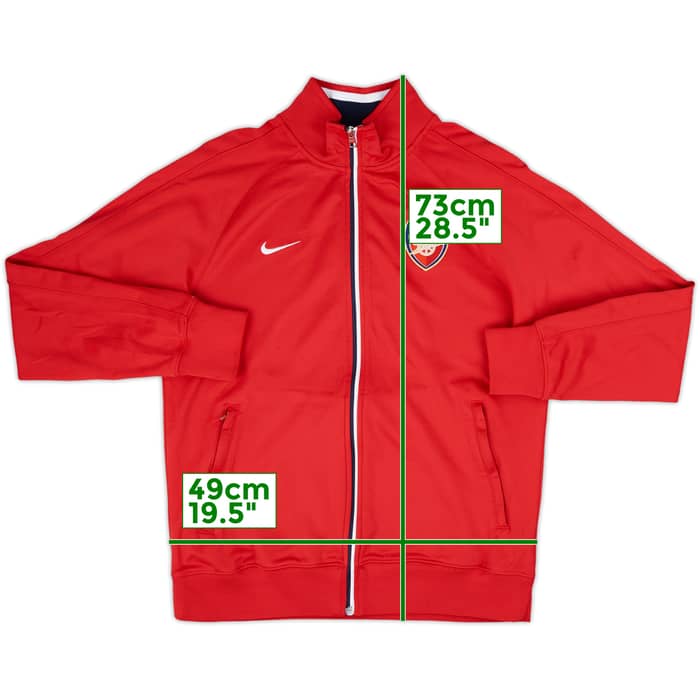 2012-13 Arsenal Nike Track Jacket - 7/10 - (M)