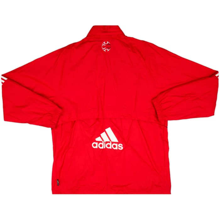 2007-08 Liverpool adidas Hooded Rain Jacket - 7/10 - (L)