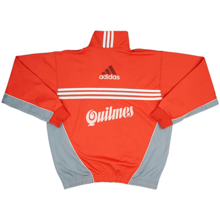 2000-02 River Plate adidas 1/4 Zip Sweat Top - 7/10 - (S)