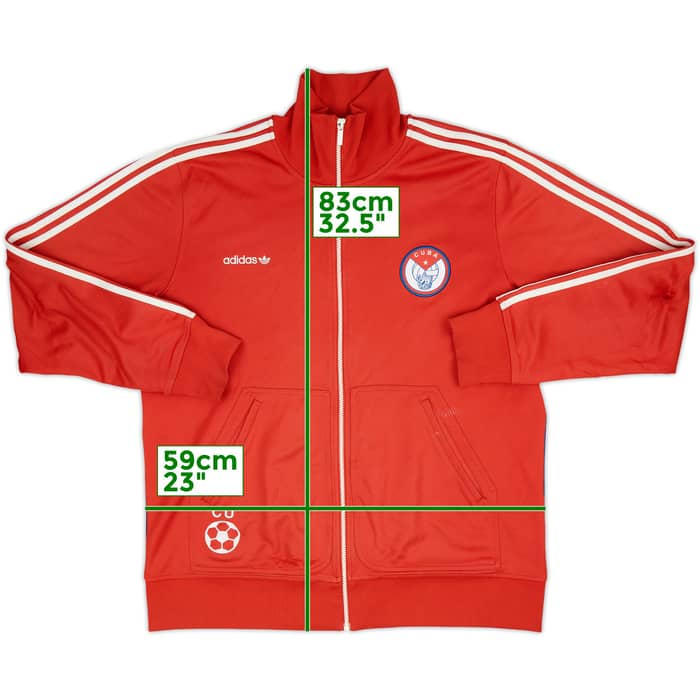 2007-08 Cuba adidas Track Jacket - 4/10 - (XL)