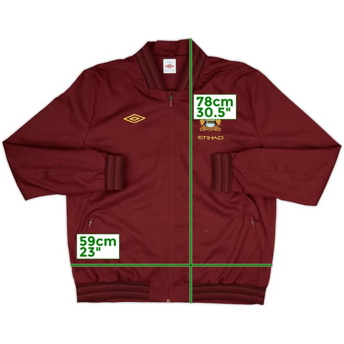 2012-13 Manchester City Umbro Track Jacket - 7/10 - (XXL)