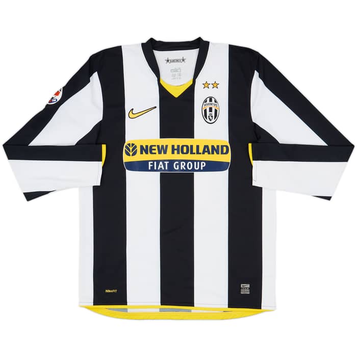 2008-09 Juventus Home L/S Shirt Del Piero #10 - 8/10 - (M)
