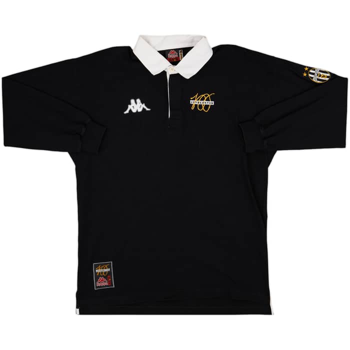 1997-98 Juventus Kappa Polo L/S Shirt - 8/10 - (XL)