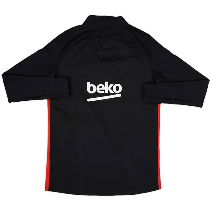 2017-18 Barcelona Nike Vaporknit 1/4 Zip Drill Top - 8/10 - (M)