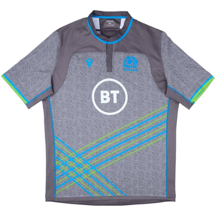 2019-20 Scotland Rugby Macron Training Shirt - 10/10 - (4XL)