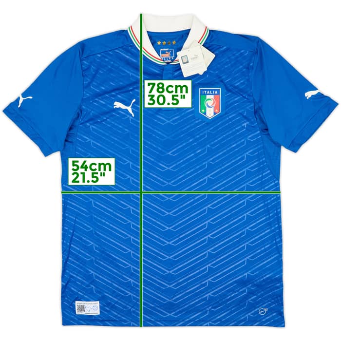 2012-13 Italy Home Shirt (XL)