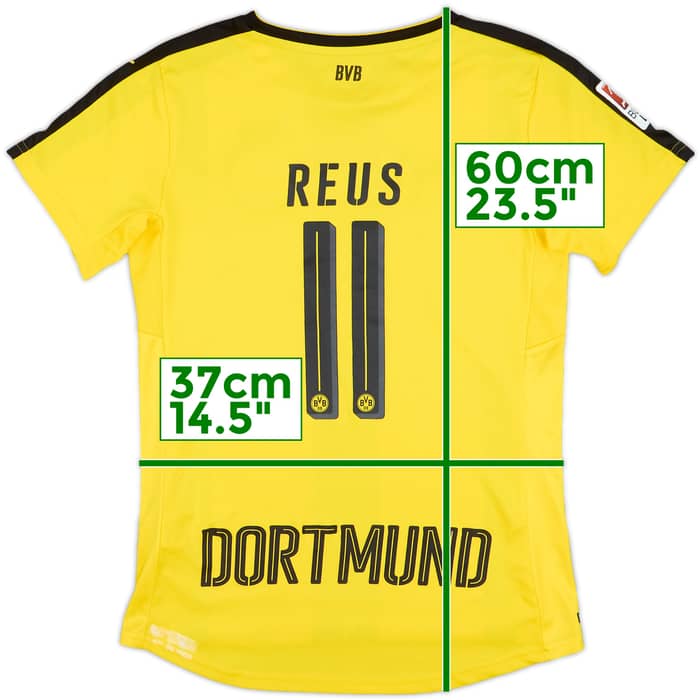 2016-17 Borussia Dortmund Home Shirt Reus #11 - 5/10 - (Women's S)