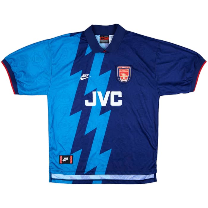 1995-96 Arsenal Away Shirt Tranter #8 - 8/10 - (XL)