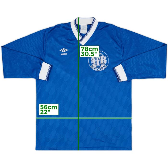1990s adidas Template L/S Shirt (VFB Modling) #5 - 8/10 - (XL)