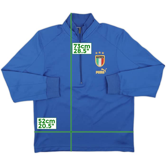 2004-06 Italy Puma 1/2 Zip Drill Top - 8/10 - (L)