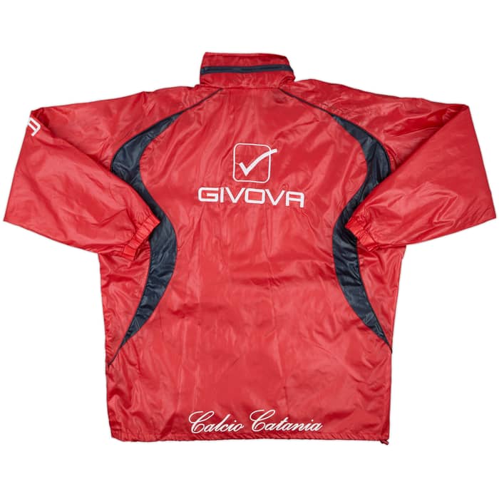 2010-11 Catania Givova Hooded Rain Jacket - 6/10 - (L)