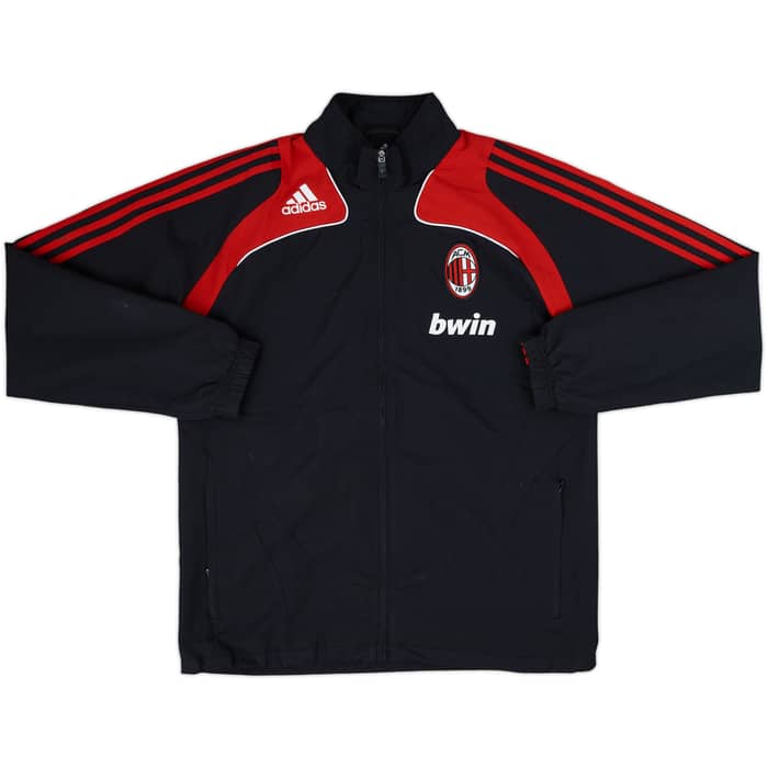 2008-09 AC Milan adidas Track Jacket - 8/10 - (S)