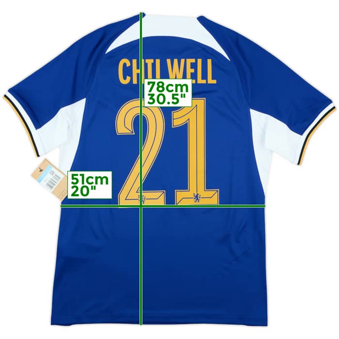 2023-24 Chelsea Home Shirt Chilwell #21 (M)