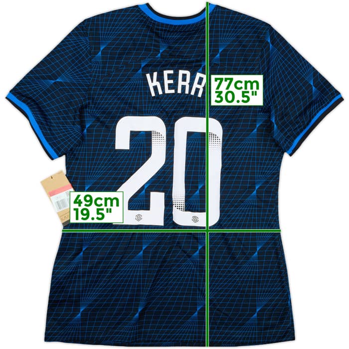 2023-24 Chelsea Away Shirt Kerr #20 (Women's L)
