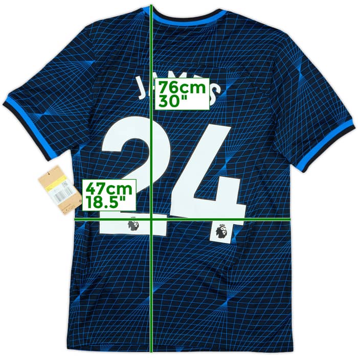 2023-24 Chelsea Away Shirt James #24 (S)