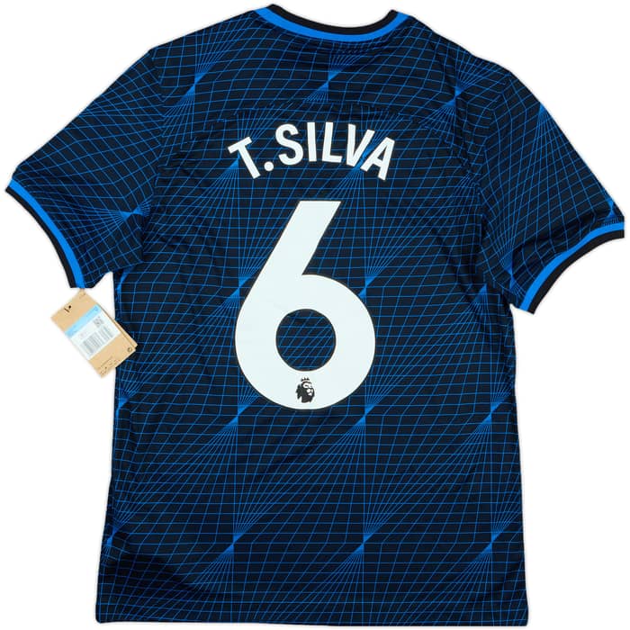 2023-24 Chelsea Away Shirt T. Silva #6 (M)