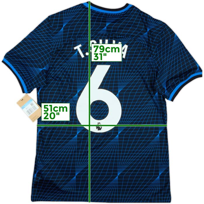 2023-24 Chelsea Away Shirt T. Silva #6 (M)