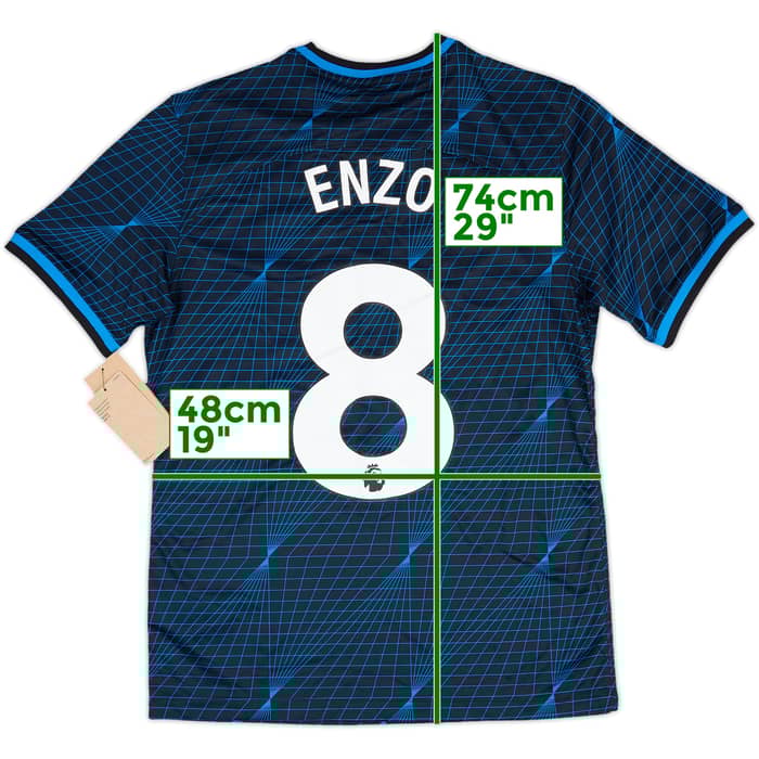 2023-24 Chelsea Away Shirt Enzo #8 (M)